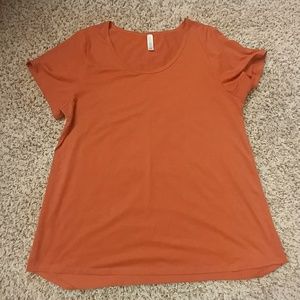 Orange Lularoe Classic T